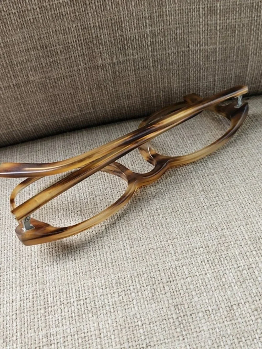 Warby Parker Eyeglasses Frame DOWNING W 217 Eyewear Unisex Glasses Brown
